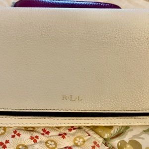 Ralph Lauren Cream Women's Wallet